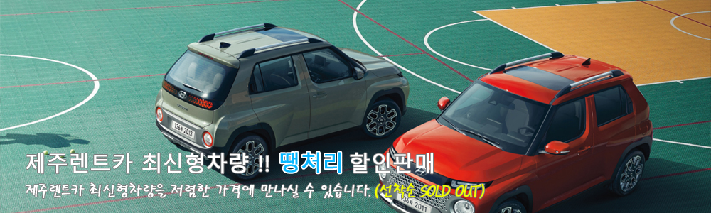 ★ 렌트카 할인판매 ☆